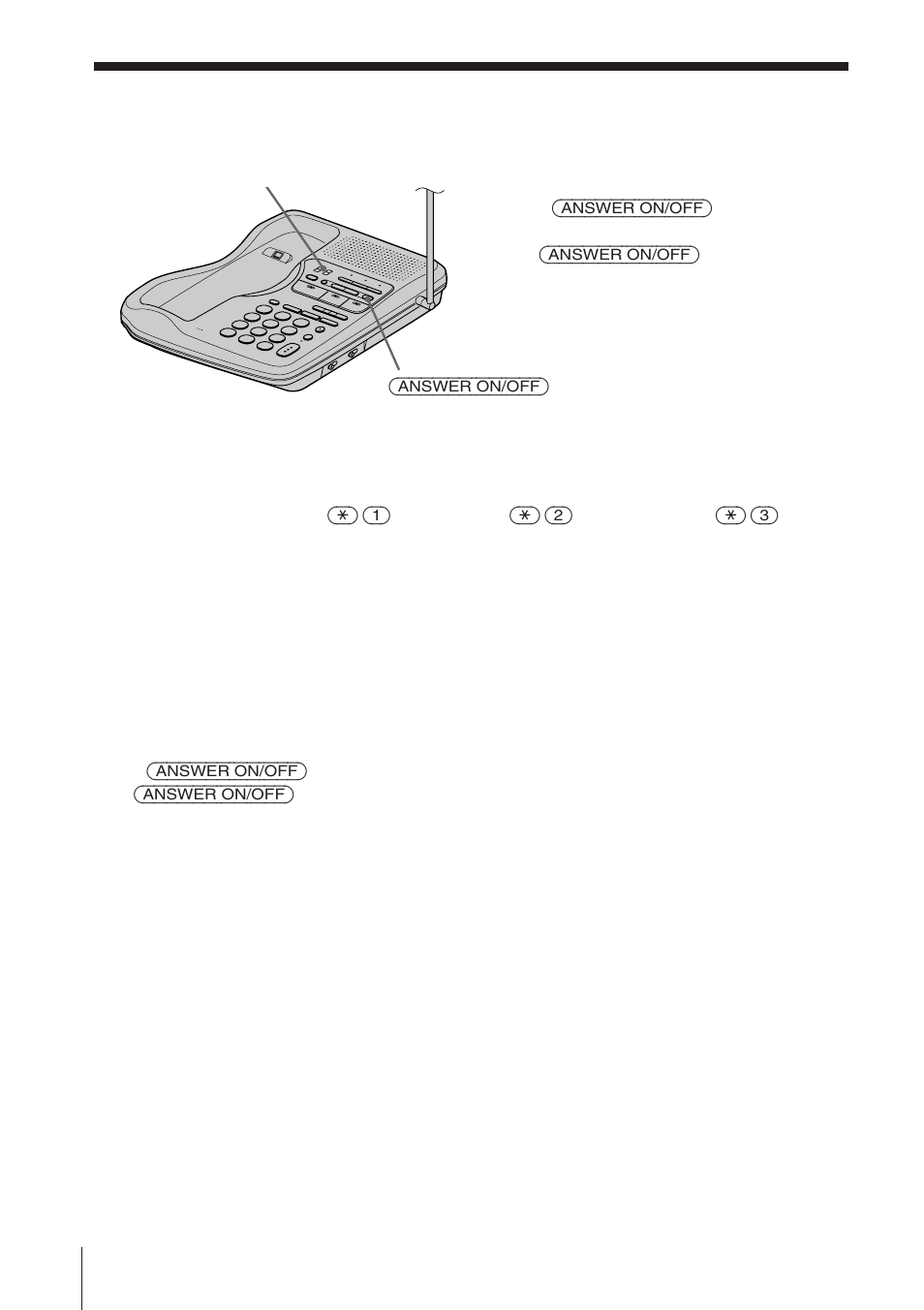 Turning on the answering function | Sony SPP-A945 User Manual | Page 30 / 86