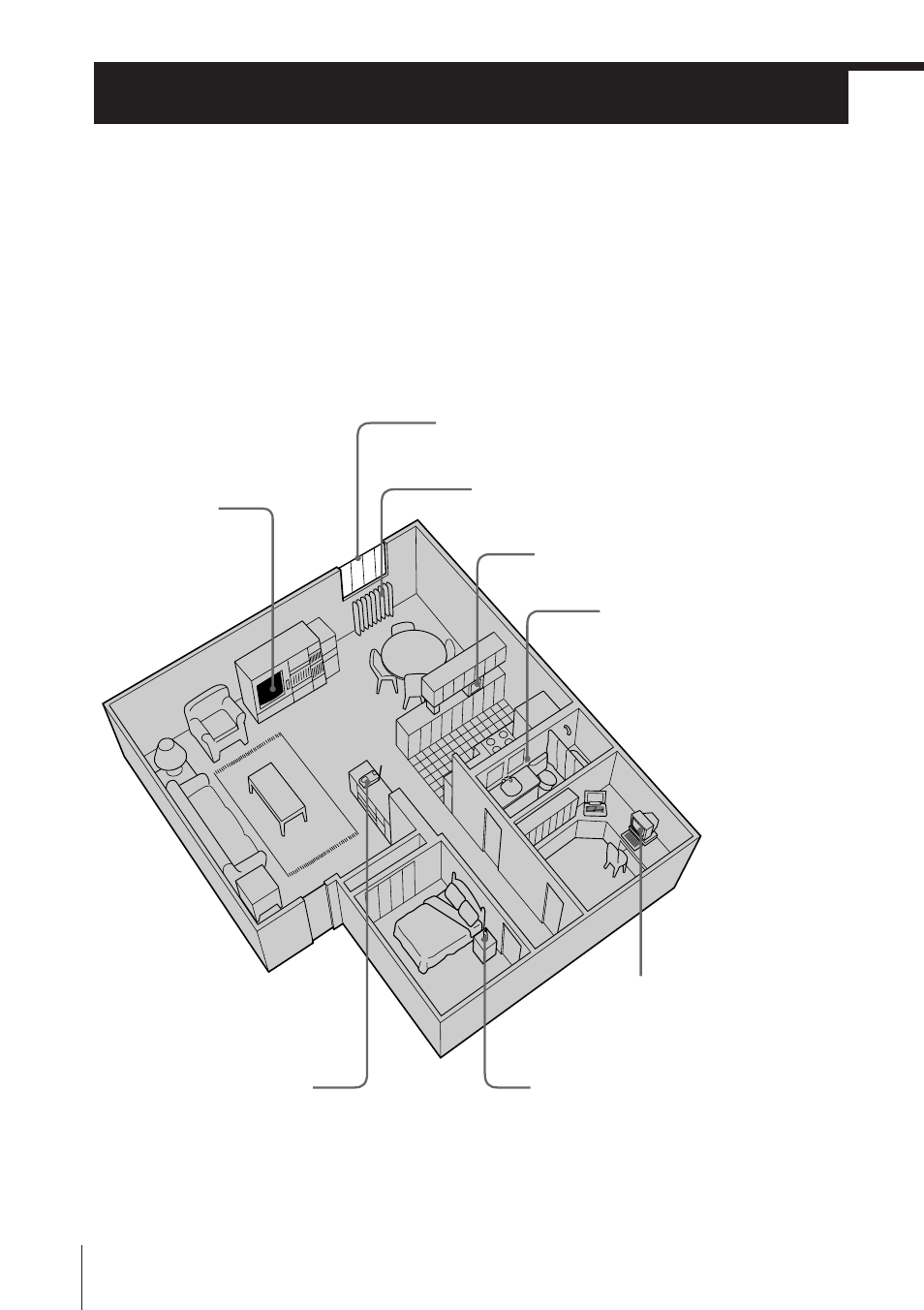 Step 2: setting up the base phone, Step 2, Setting up the base phone | Choosing the best location | Sony SPP-A945 User Manual | Page 8 / 86