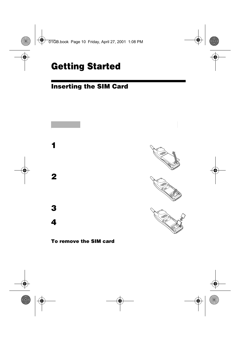 Getting started | Sony CMD-J6 User Manual | Page 10 / 66