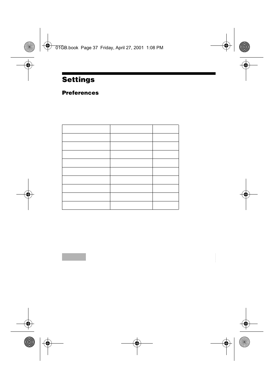 37 settings | Sony CMD-J6 User Manual | Page 37 / 66