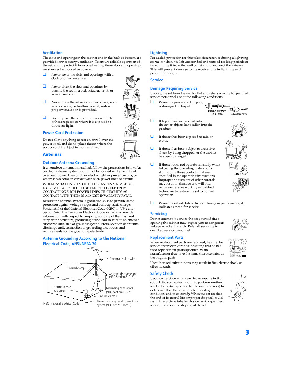 Sony WEGA KV-32HS500 User Manual | Page 4 / 87