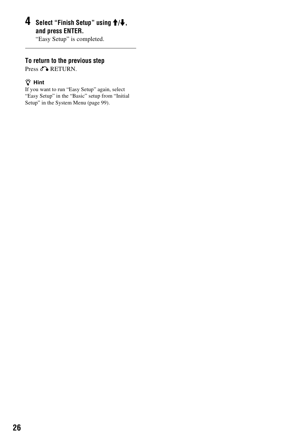 Sony RDR-HX780 User Manual | Page 26 / 136