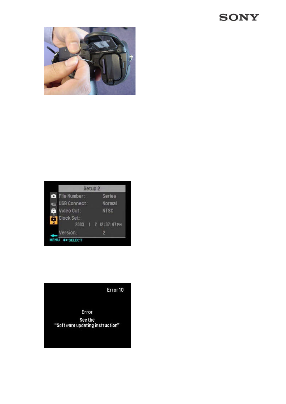 Sony Cyber-shot DSC-F828 User Manual | Page 7 / 10