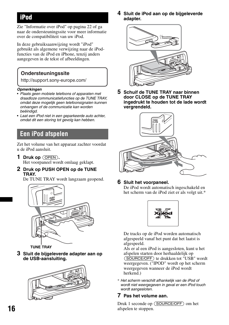 Ipod, Een ipod afspelen | Sony DSX-S100 User Manual | Page 118 / 132