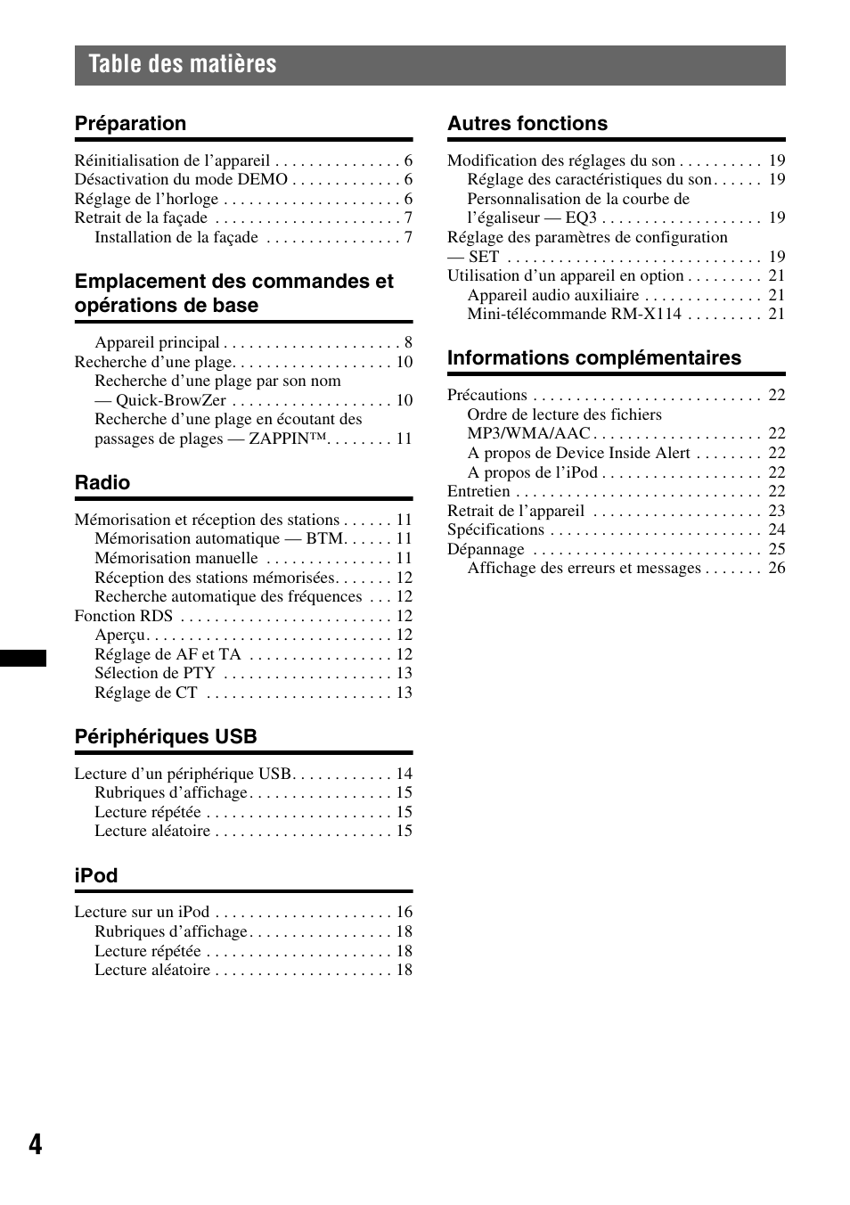 Sony DSX-S100 User Manual | Page 54 / 132