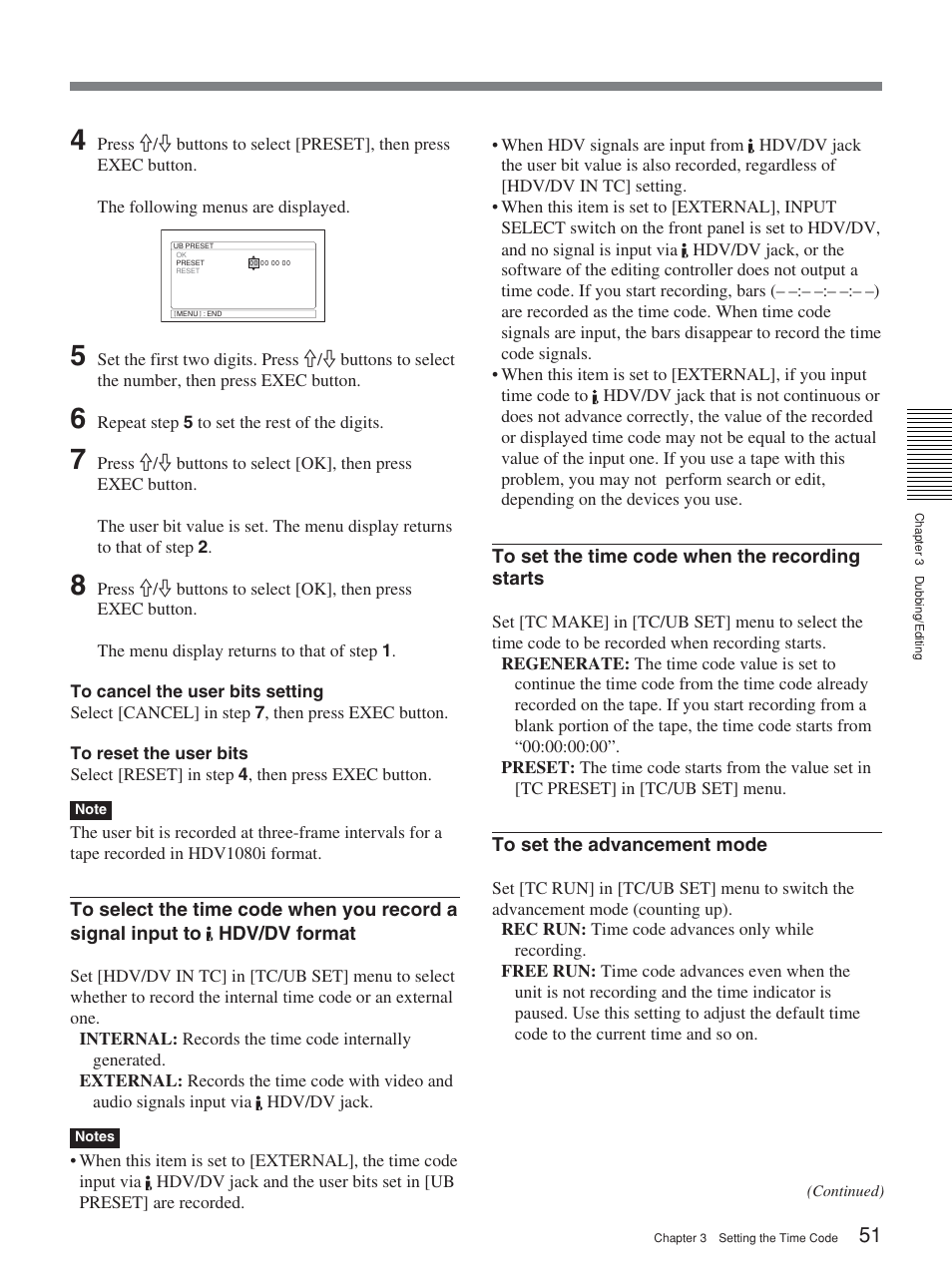 Sony HVR-M25P User Manual | Page 51 / 104