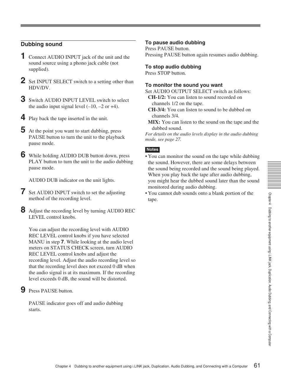Sony HVR-M25P User Manual | Page 61 / 104