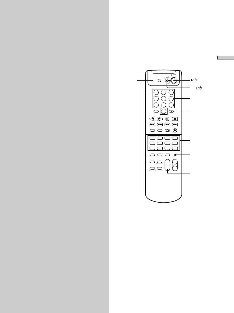 Advanced remote operations | Sony RM-PP404 User Manual | Page 11 / 20