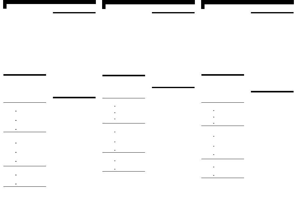 Solución de problemas, Troubleshooting, Precautions | Specifications, Guide de dépannage, Précautions, Spécifications, Precauciones, Especificaciones | Sony Operating Instructions IFT-R20 User Manual | Page 2 / 2