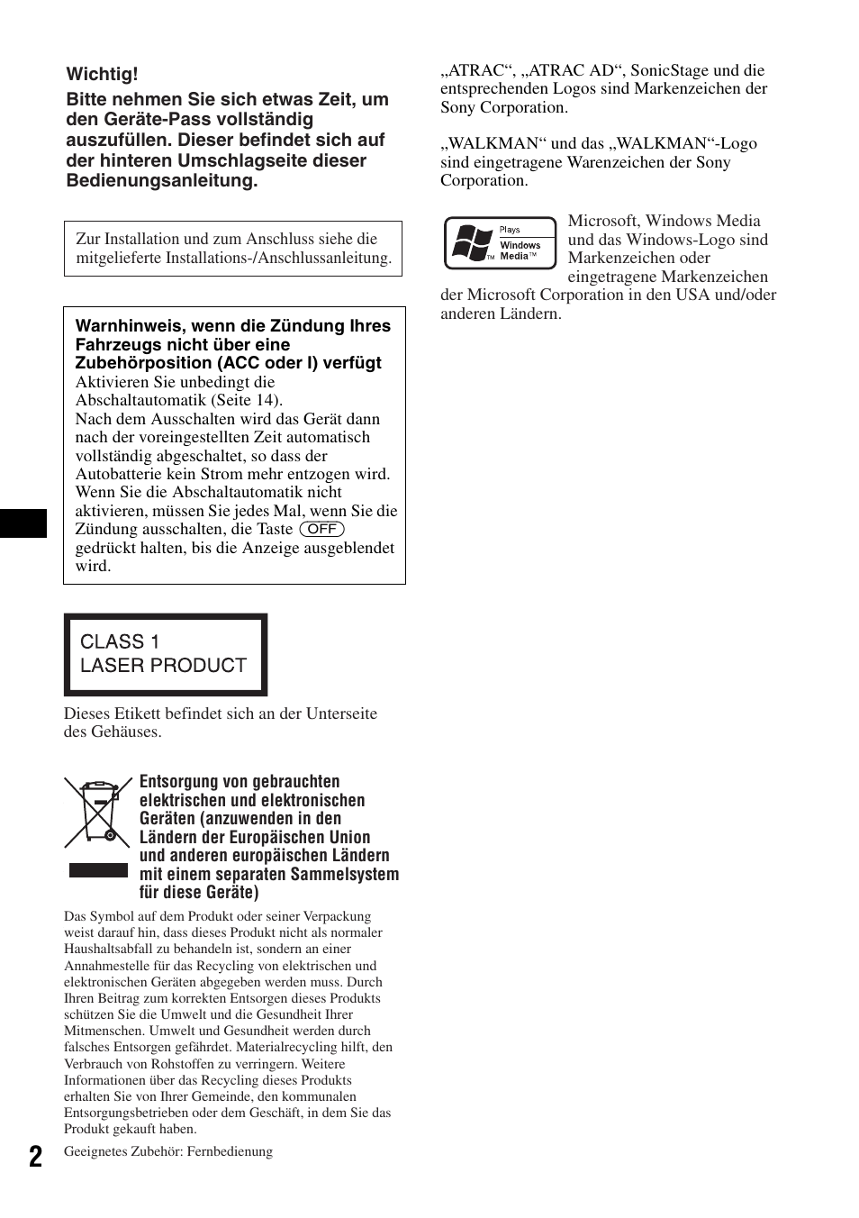 Sony CDX-GT414U User Manual | Page 22 / 112