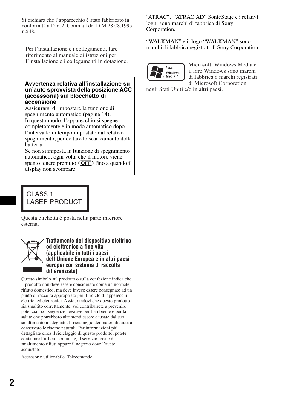 Sony CDX-GT414U User Manual | Page 66 / 112