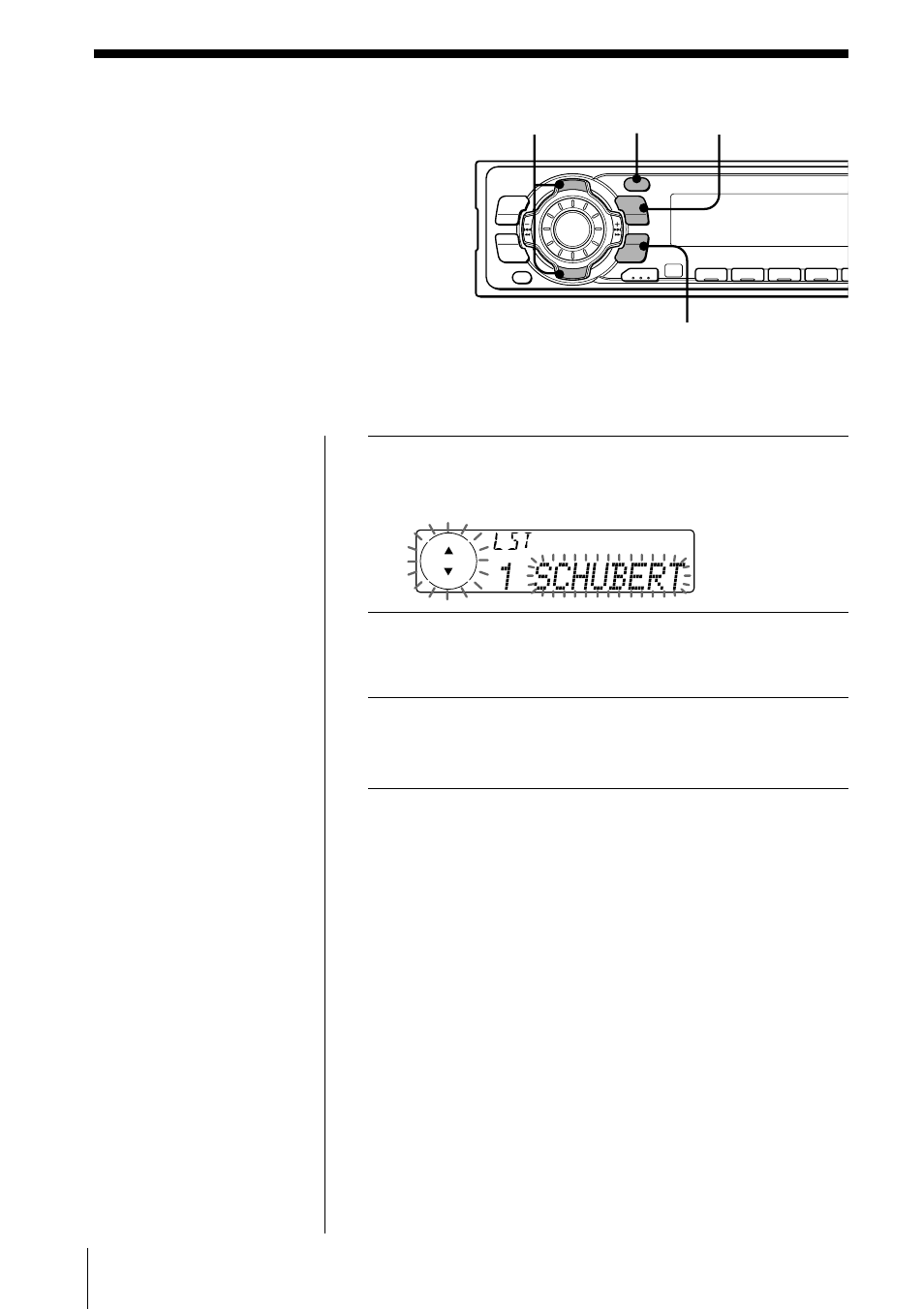 ディスクを名前で探す（リスト, List, Prst/disc | Enter, Md • cd cd 24, Prst/disc list enter dspl, Md cd, No disc | Sony MDX-C7400X User Manual | Page 28 / 72