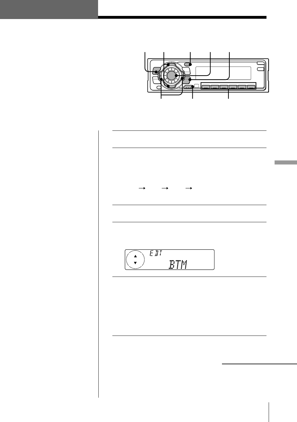 放送局を自動で登録する, Source, Mode | Menu, Prst/disc btm, Enter, Menu prst/ disc dspl source enter seek/ams mode | Sony MDX-C7400X User Manual | Page 31 / 72