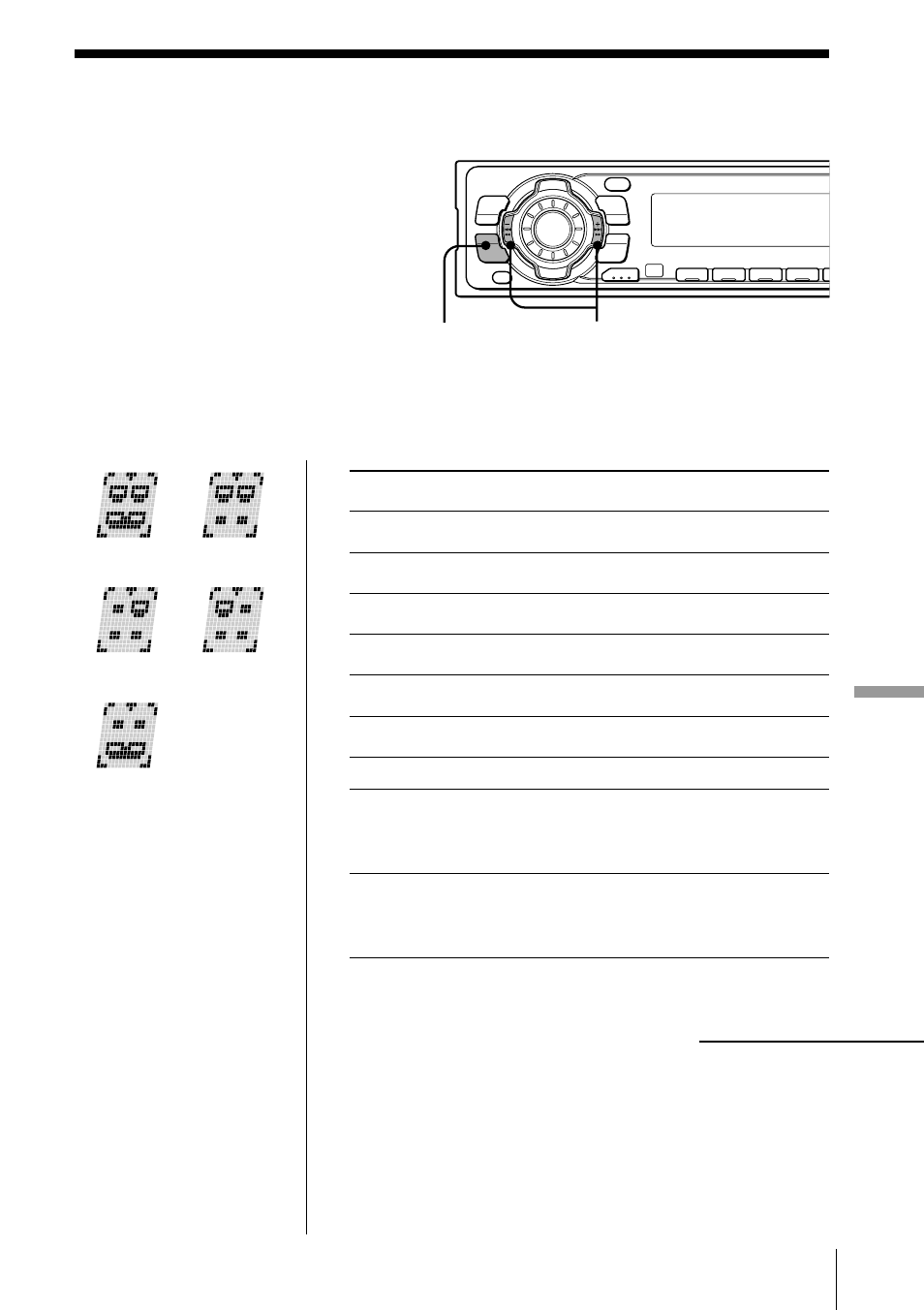 リスニングポジションを設定する（pos, Cd md, Sound/eq pos | 5all front front-r front-l rear off, Sound/eq seek/ams | Sony MDX-C7400X User Manual | Page 49 / 72