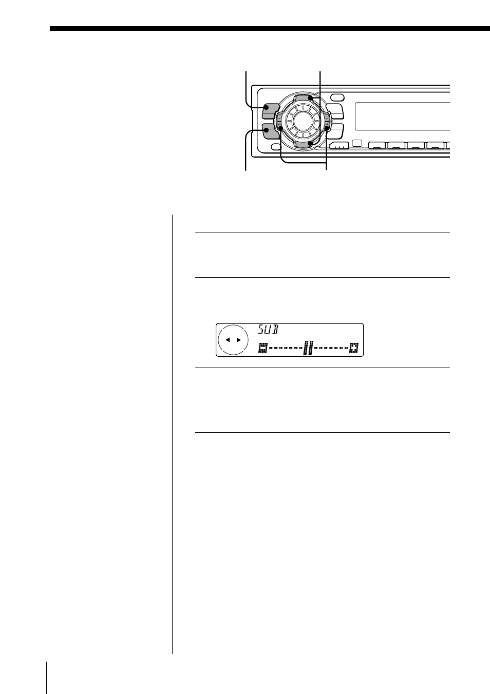 サブウーファーの出力を設定する, Cd md, Sound/eq sub | 3seek/ams, Menu prst/disc sound/eq seek/ams | Sony MDX-C7400X User Manual | Page 54 / 72