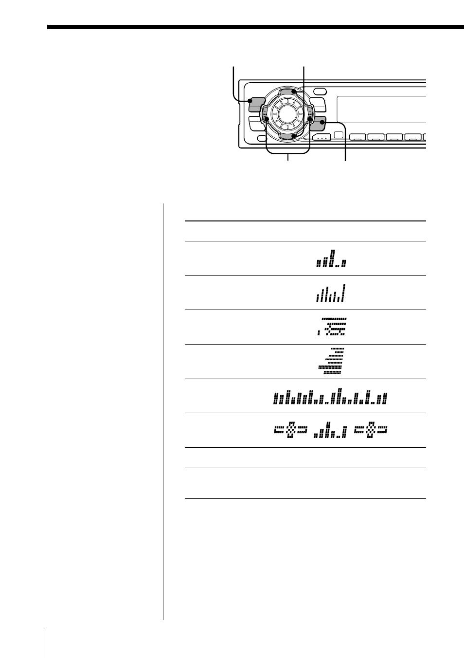 スペクトラムアナライザーを選ぶ（sa | Sony MDX-C7400X User Manual | Page 56 / 72