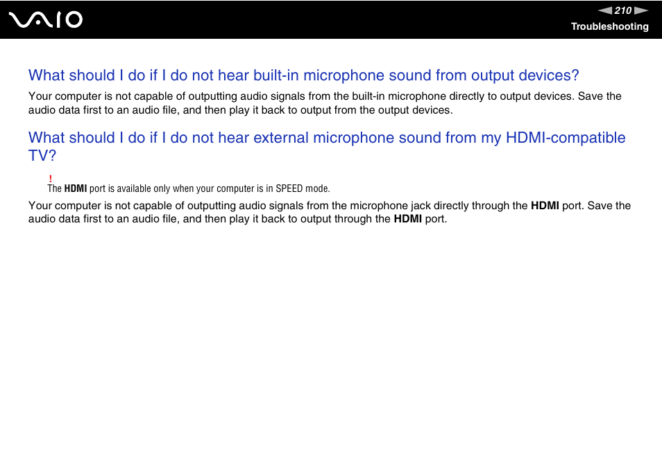 Sony VAIO VGN-Z500 Series User Manual | Page 210 / 239