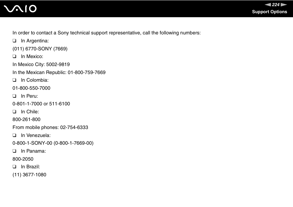 Sony VAIO VGN-Z500 Series User Manual | Page 224 / 239