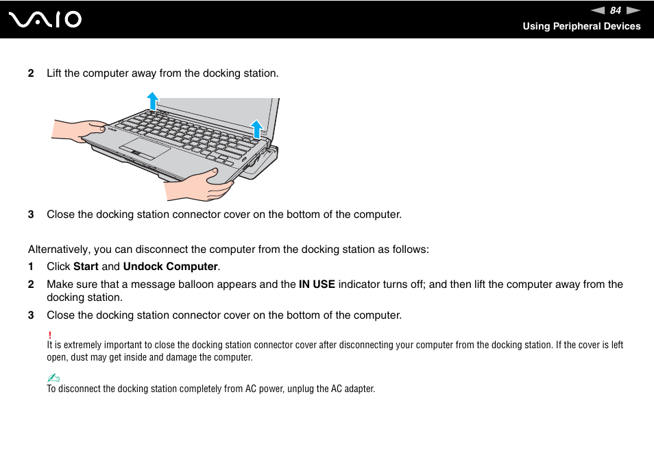 Sony VAIO VGN-Z500 Series User Manual | Page 84 / 239