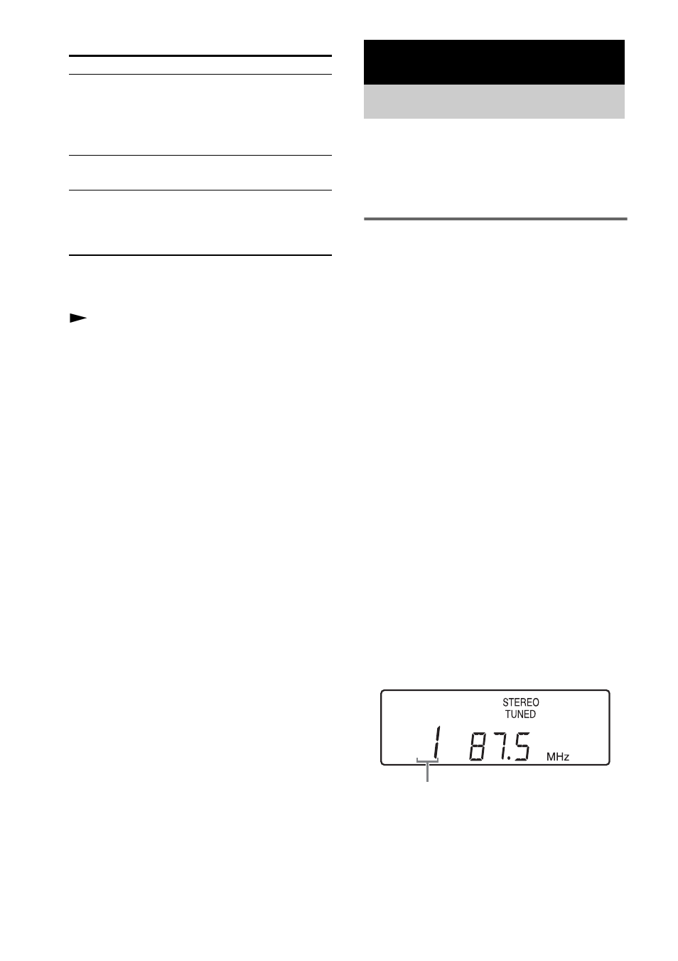 Tuner, Presetting radio stations | Sony CMT-EP313 User Manual | Page 8 / 24