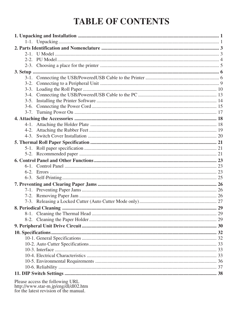 Star Tech Development TSP100 User Manual | Page 3 / 42