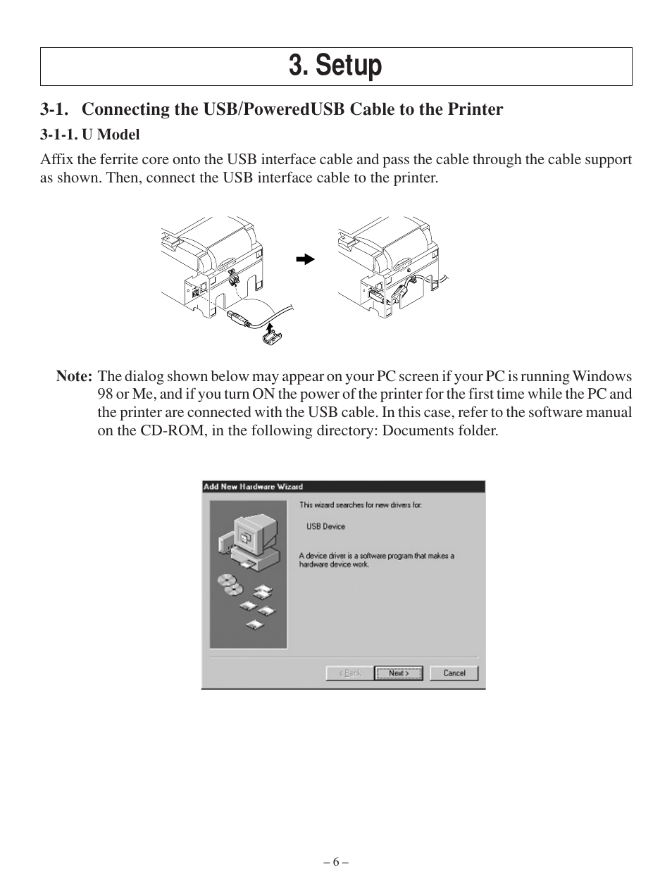 Setup | Star Tech Development TSP100 User Manual | Page 9 / 42