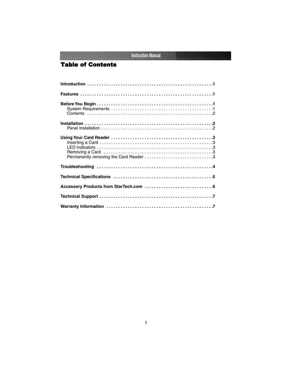 Star Tech Development USB 2.0 FLASH CARD READER 35FCREAD20BK User Manual | Page 3 / 11