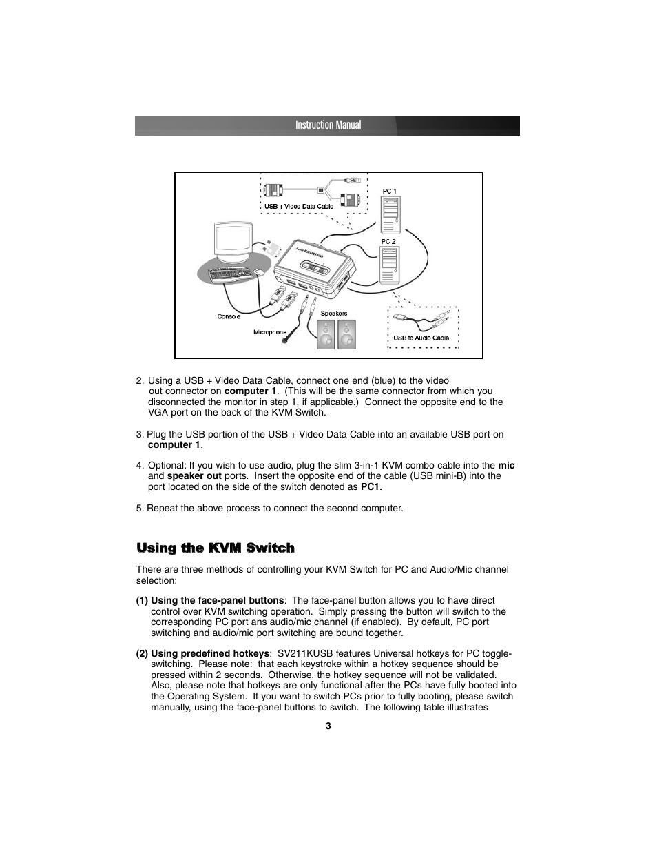 Star Tech Development SV211KUSB User Manual | Page 6 / 9