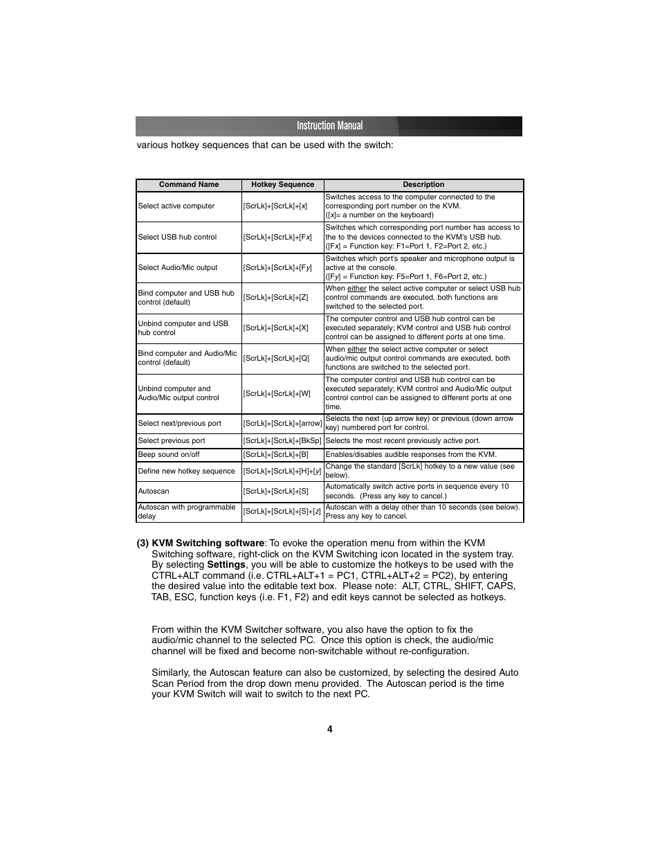 Instruction manual | Star Tech Development SV211KUSB User Manual | Page 7 / 9