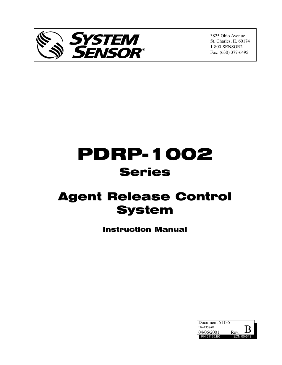System Sensor PDRP-1002 Series User Manual | 60 pages