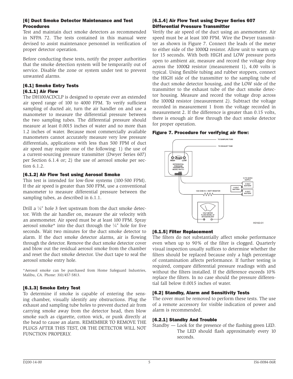 System Sensor DH100ACDCLP User Manual | Page 5 / 8
