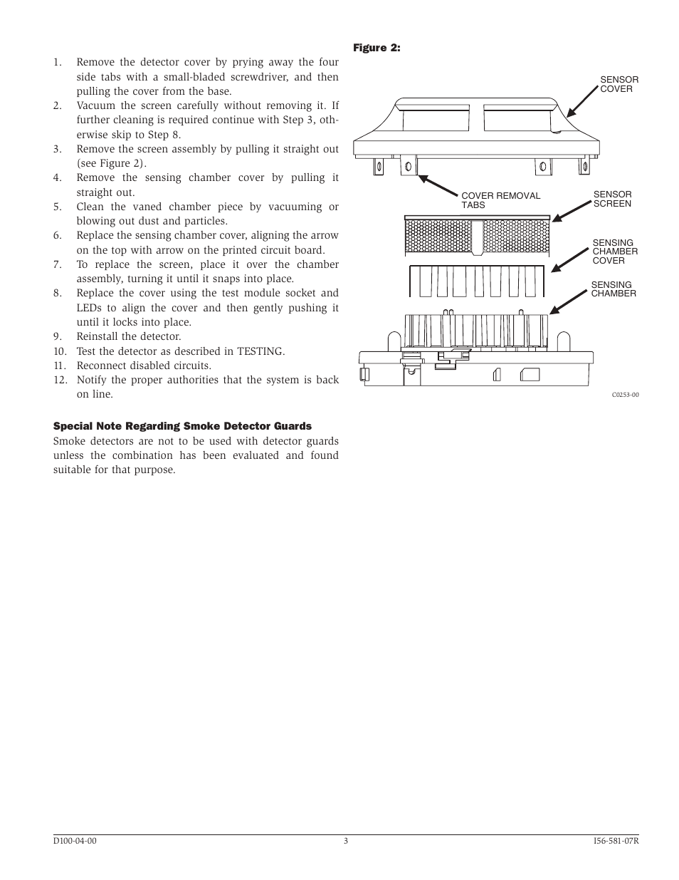 System Sensor 2151 User Manual | Page 3 / 4