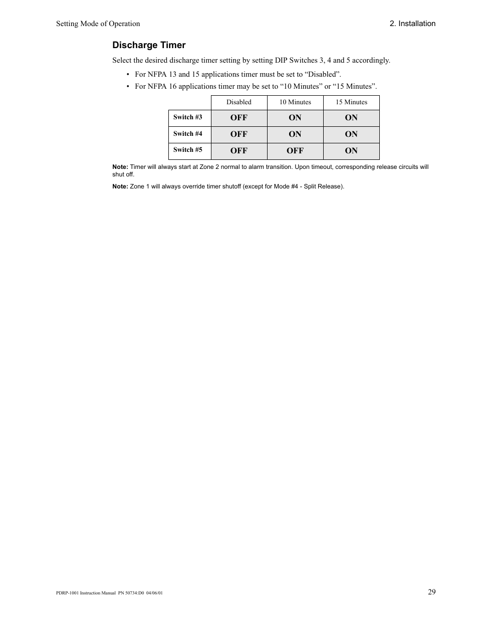 System Sensor PDRP-1001 User Manual | Page 29 / 56