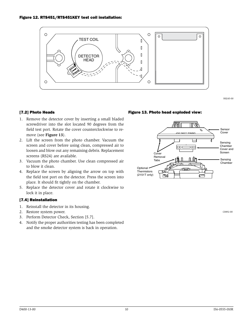 System Sensor DH400ACDCP User Manual | Page 10 / 16