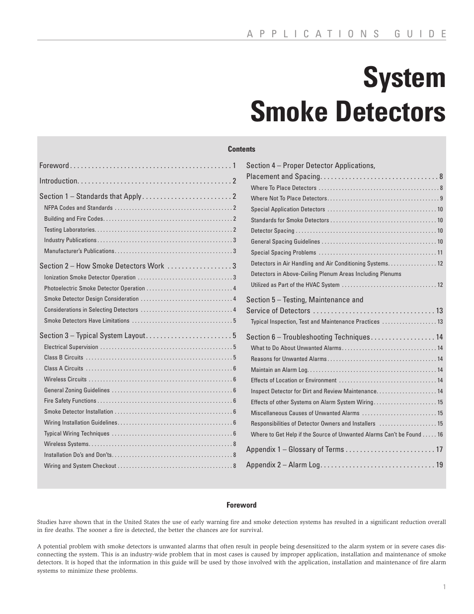 System Sensor A05-1003-002 User Manual | Page 2 / 21