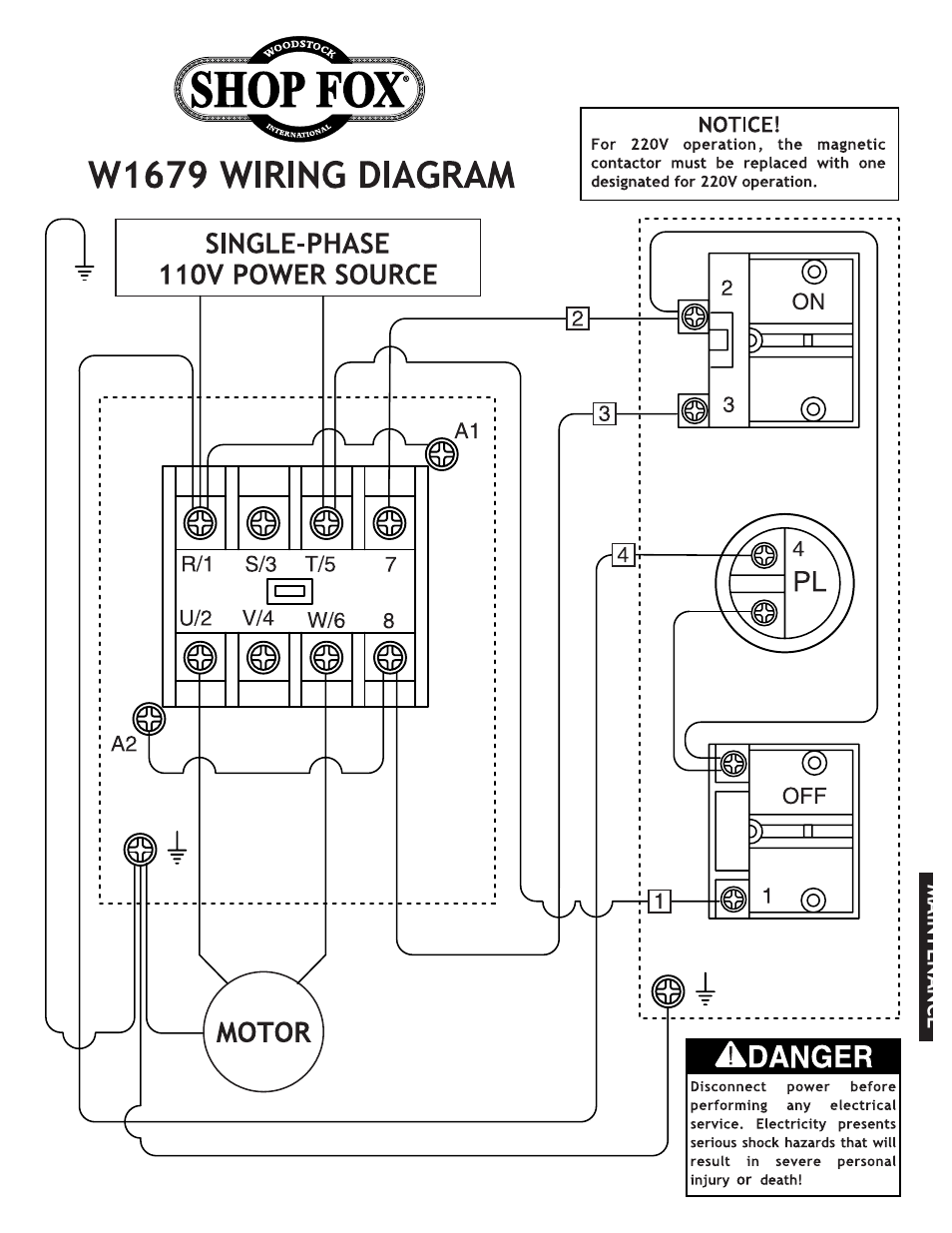 Woodstock W1679 User Manual | Page 33 / 44