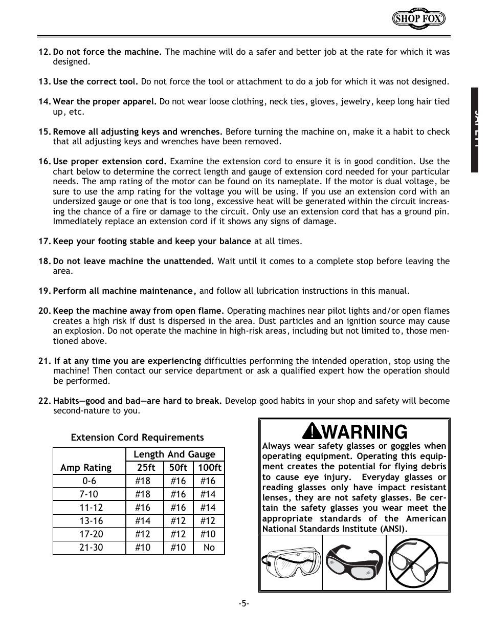 Woodstock W1679 User Manual | Page 7 / 44