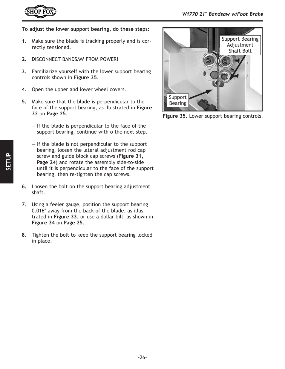 Woodstock W1770 User Manual | Page 28 / 72