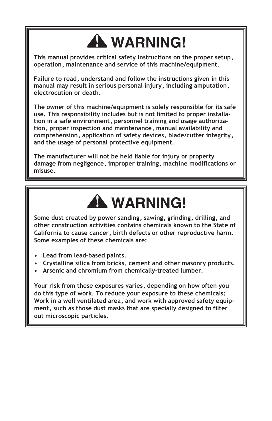 Woodstock W1781 User Manual | Page 2 / 20