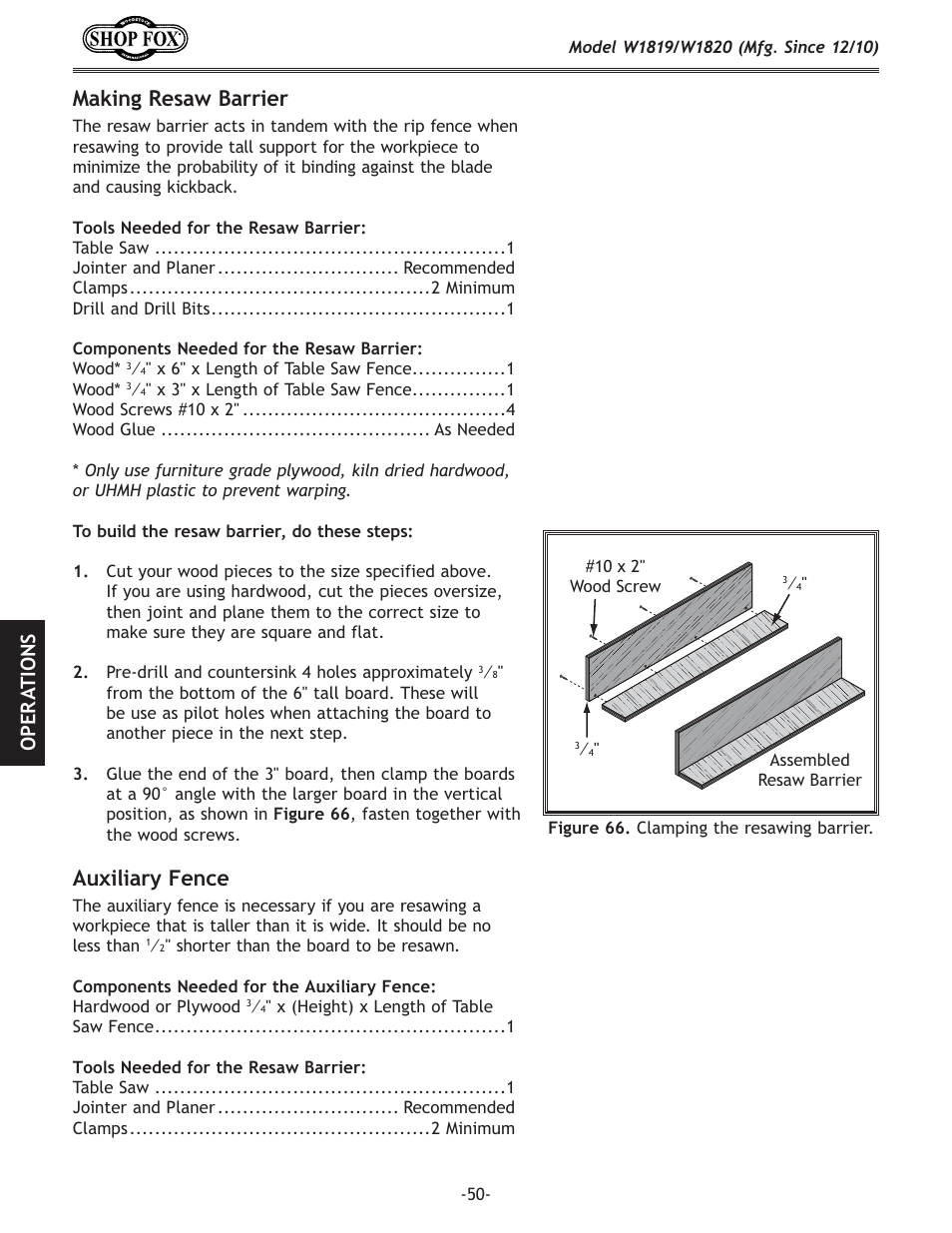 Dxb`e^i\jxn9xii`\i, 8lo`c`xip=\ez, Fg < i 8 k@fej | Woodstock W1820 User Manual | Page 52 / 96