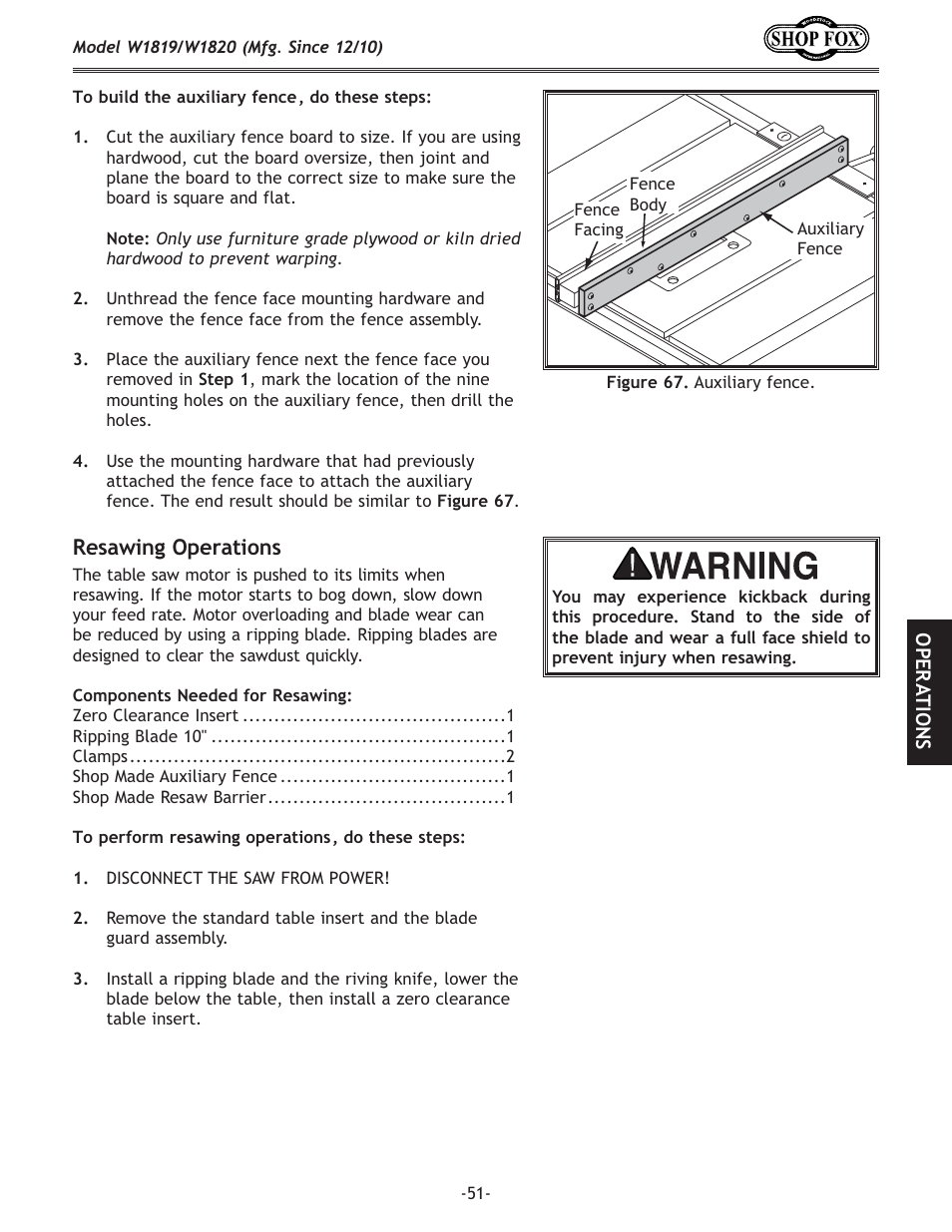 I\jxn`e^fg\ixk`fej | Woodstock W1820 User Manual | Page 53 / 96