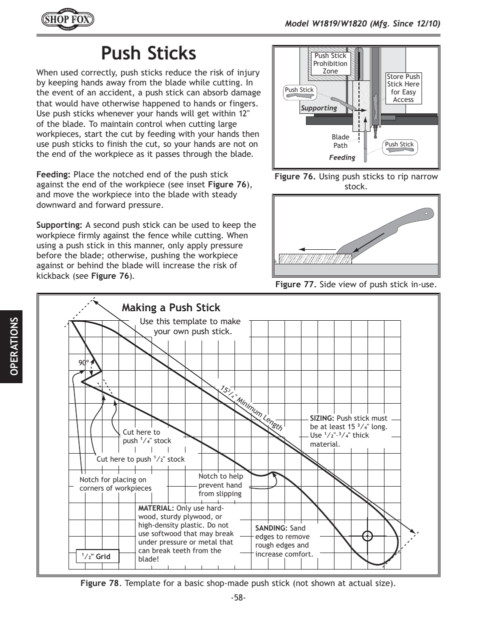 Glj_jk`zbj, Dxb`e^xglj_jk`zb, Fg < i 8 k@fej | Woodstock W1820 User Manual | Page 60 / 96