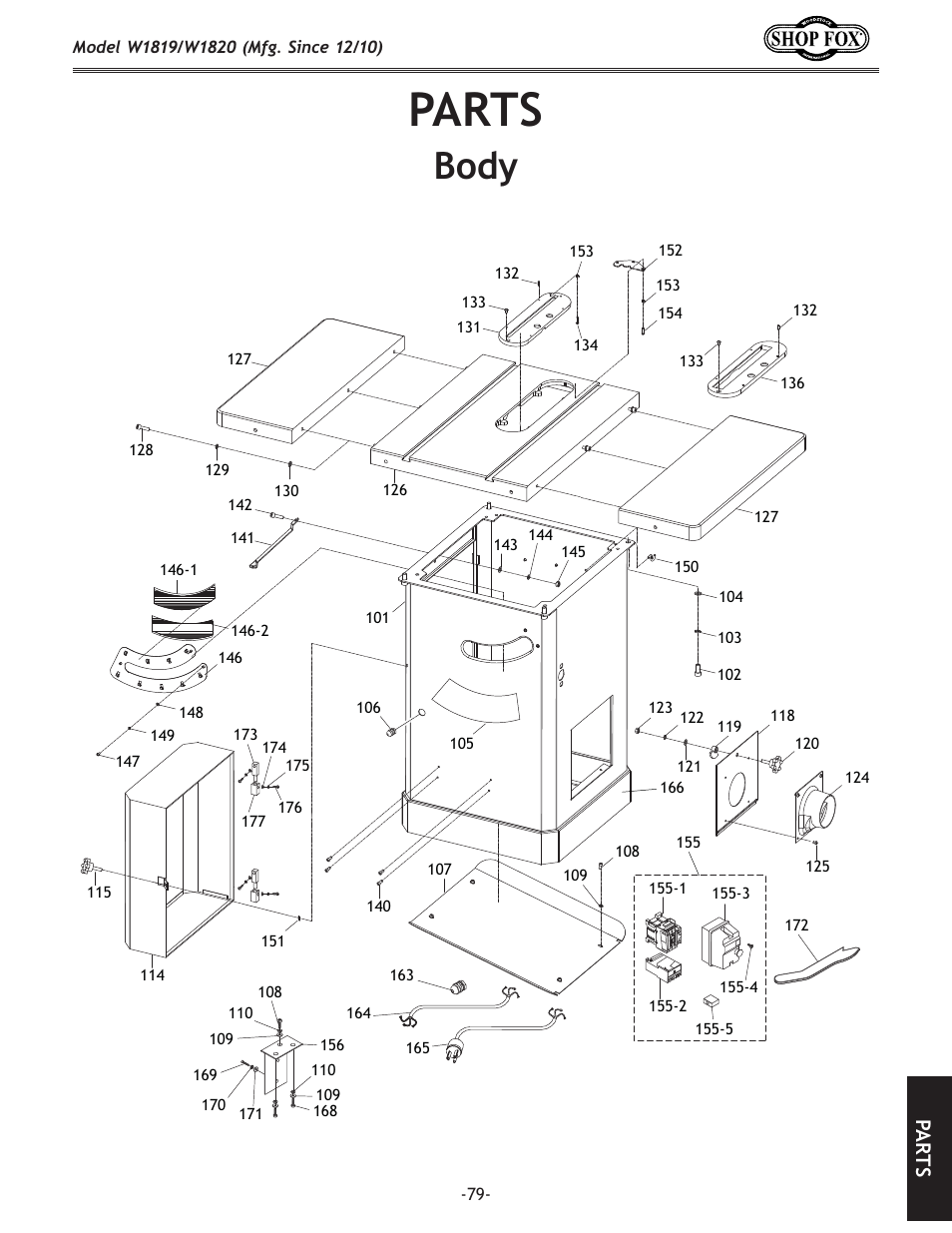 G8ikj, 9f[p, G8 i k j | Woodstock W1820 User Manual | Page 81 / 96