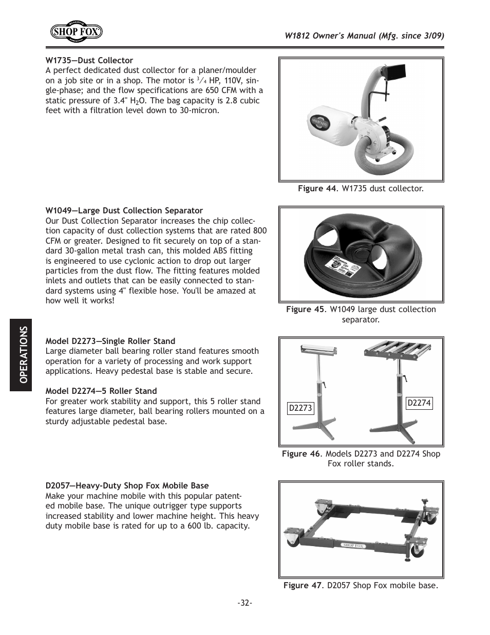 Woodstock W1812 User Manual | Page 35 / 57