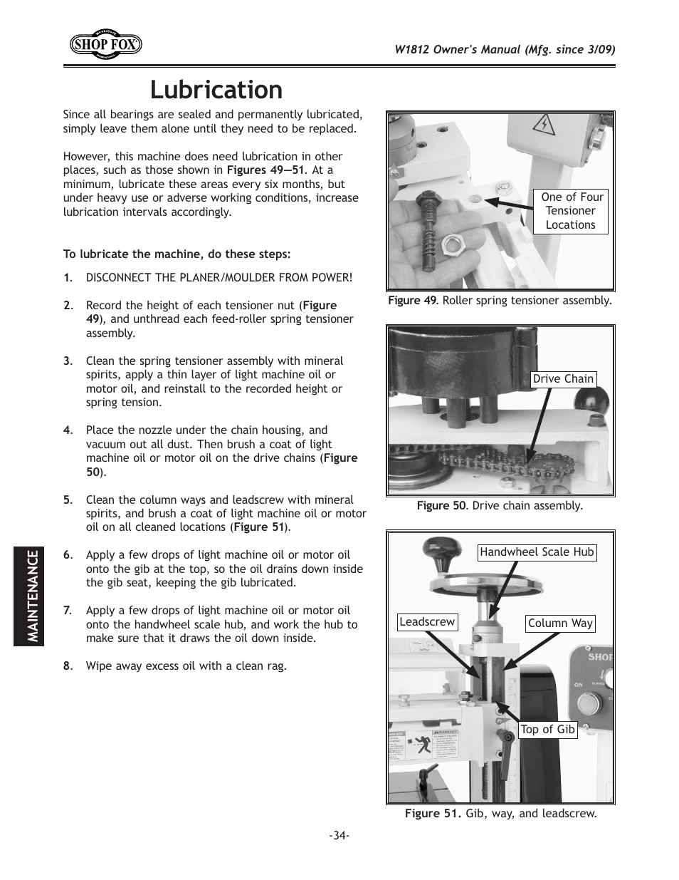 Clyi`zxk`fe | Woodstock W1812 User Manual | Page 37 / 57