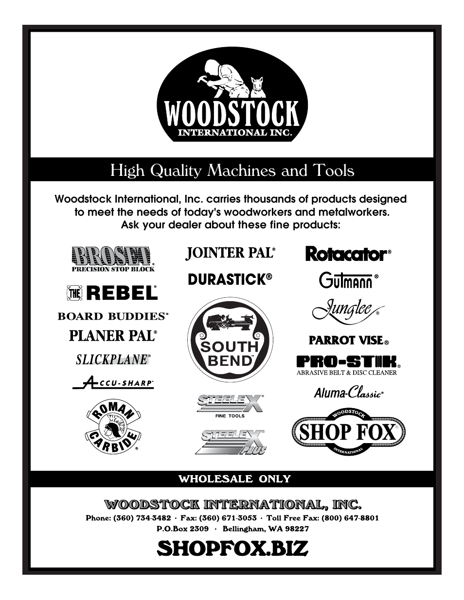 Fjva^inbvx]^czhvcyiddah | Woodstock W1812 User Manual | Page 57 / 57