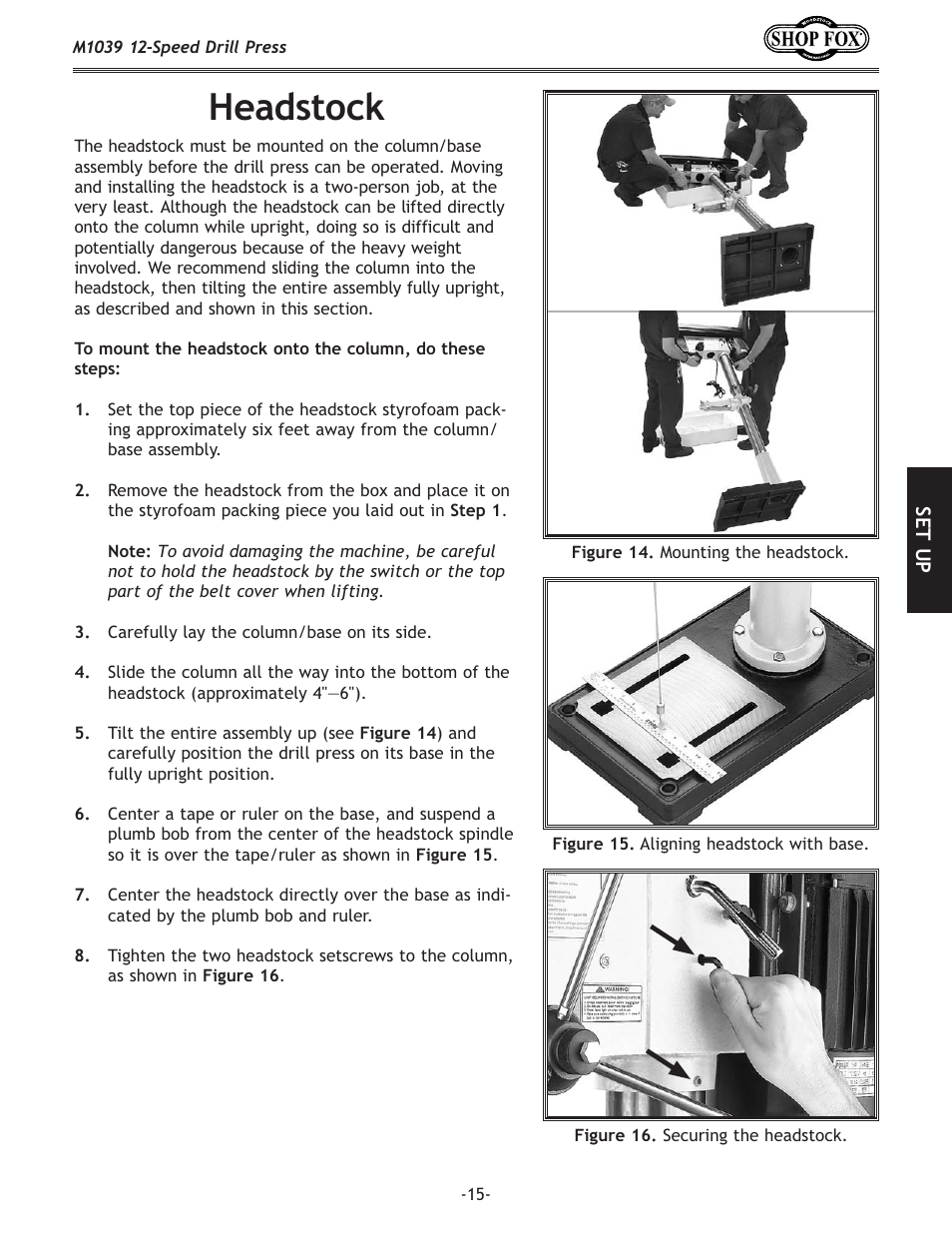 X[jkfzb | Woodstock M1039 User Manual | Page 17 / 44