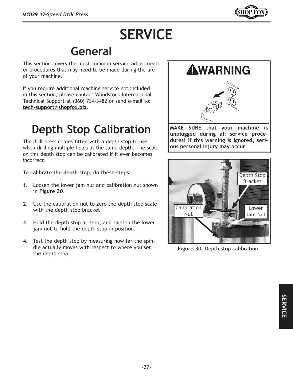 J<im, E\ixc, Gk_jkfg:xc`yixk`fe | Woodstock M1039 User Manual | Page 29 / 44