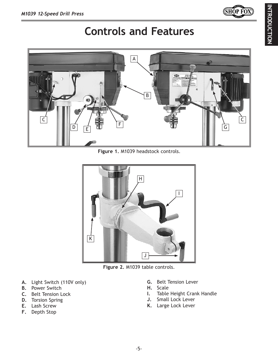 Fekifcjxe[=\xkli\j | Woodstock M1039 User Manual | Page 7 / 44