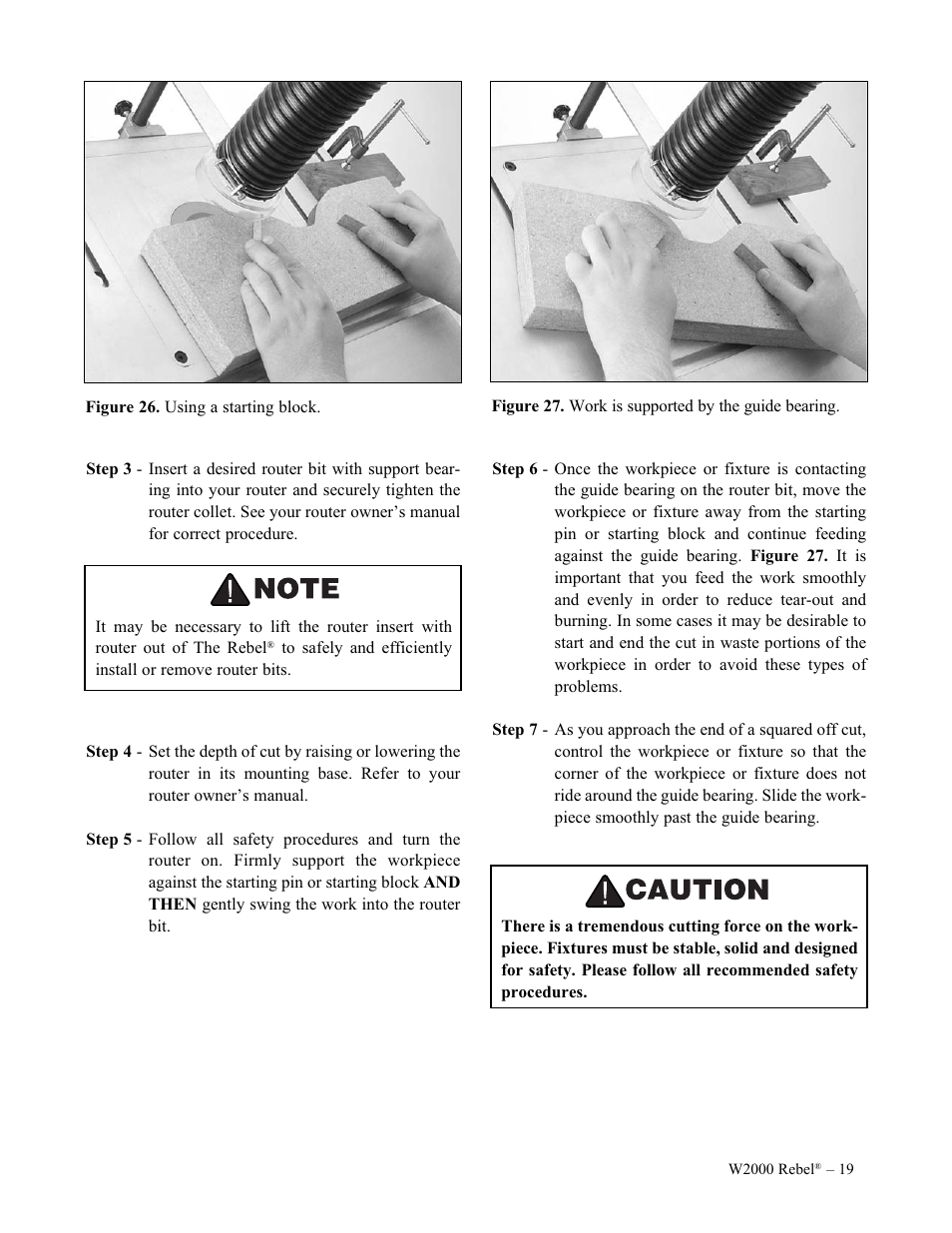 Woodstock W2000 User Manual | Page 20 / 25